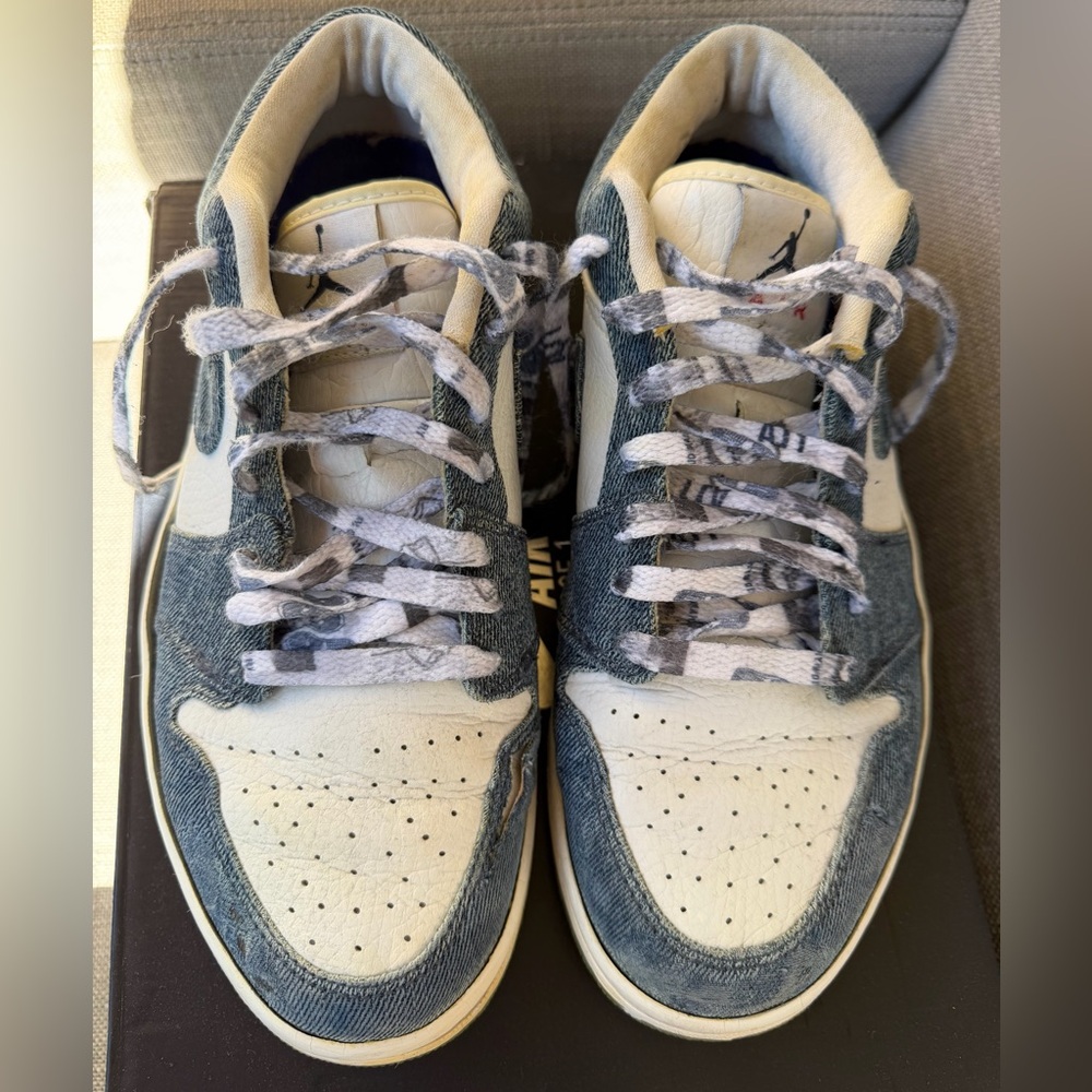 NIKE Air Jordan 1 Retro Low Denim sneakers - Picture 2 of 13